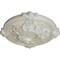 Ekena Millwork Hamilton Ceiling Medallion (Fits Canopies up to 3 3/4"), Hnd-Painted Flash Blue, 17 3/8"OD x 1 3/4"P CM17HAFBS - alternate 4